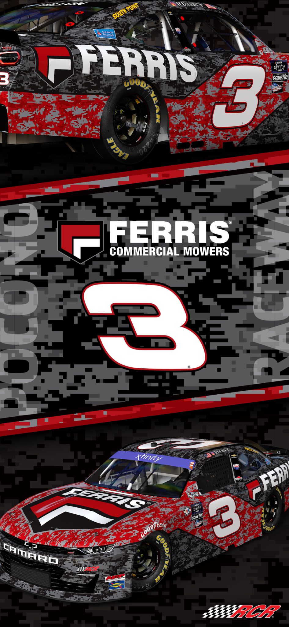 Ty Dillon Pocono Scheme