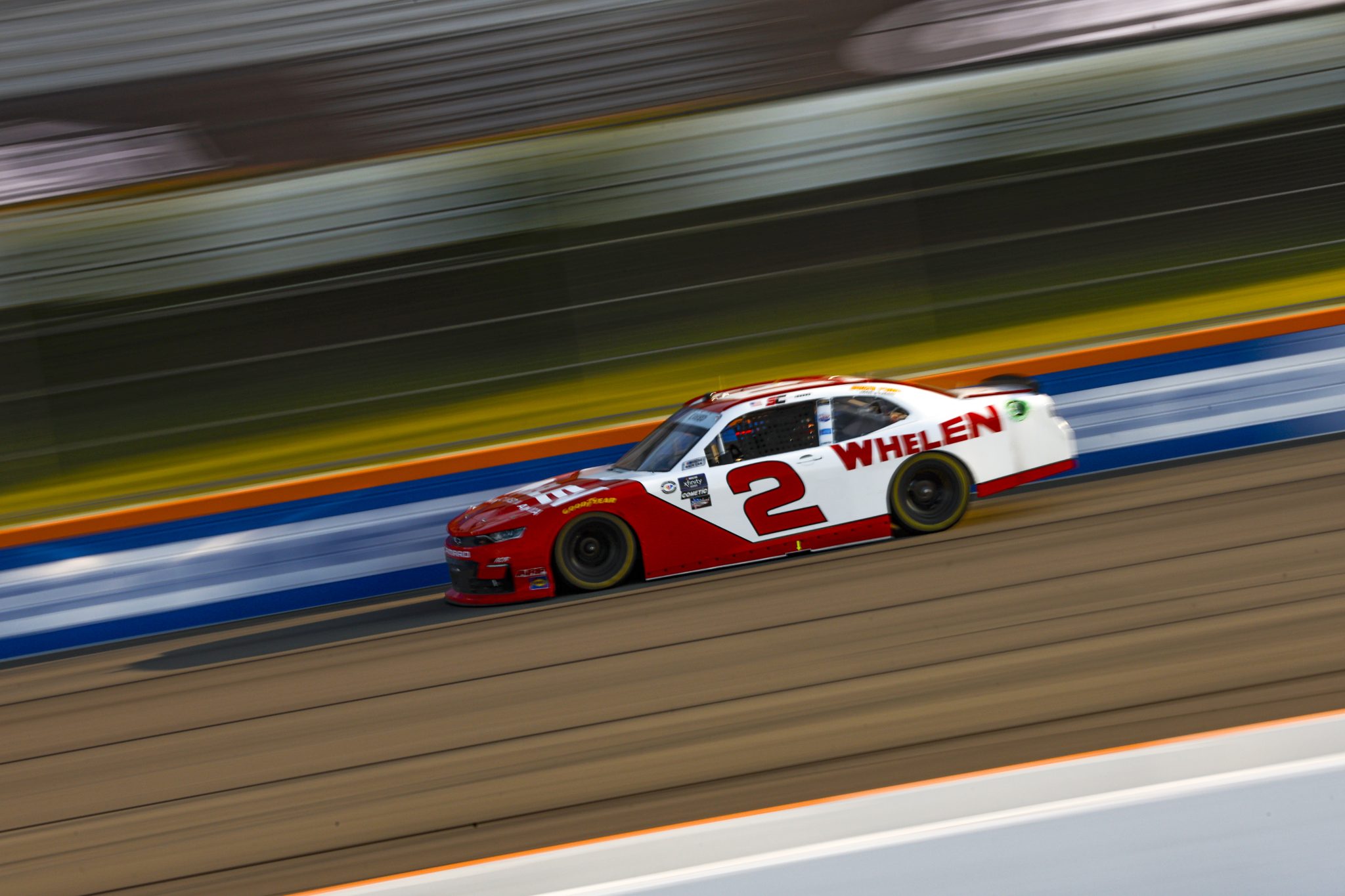 LONG POND, PENNSYLVANIA - JULY 22: Sheldon Creed, driver of the #2 Whelen Chevrolet, drives during the NASCAR Xfinity Series Pocono 225 at Pocono Raceway on July 22, 2023 in Long Pond, Pennsylvania. (Photo by Sean Gardner/Getty Images) | Getty Images