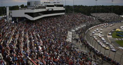 RICHMOND, VIRGINIA - AUGUST 14: A general view of racing during the NASCAR Cup Series Federated Auto Parts 400 at Richmond Raceway on August 14, 2022 in Richmond, Virginia. (Photo by Jared C. Tilton/Getty Images) | Getty Images