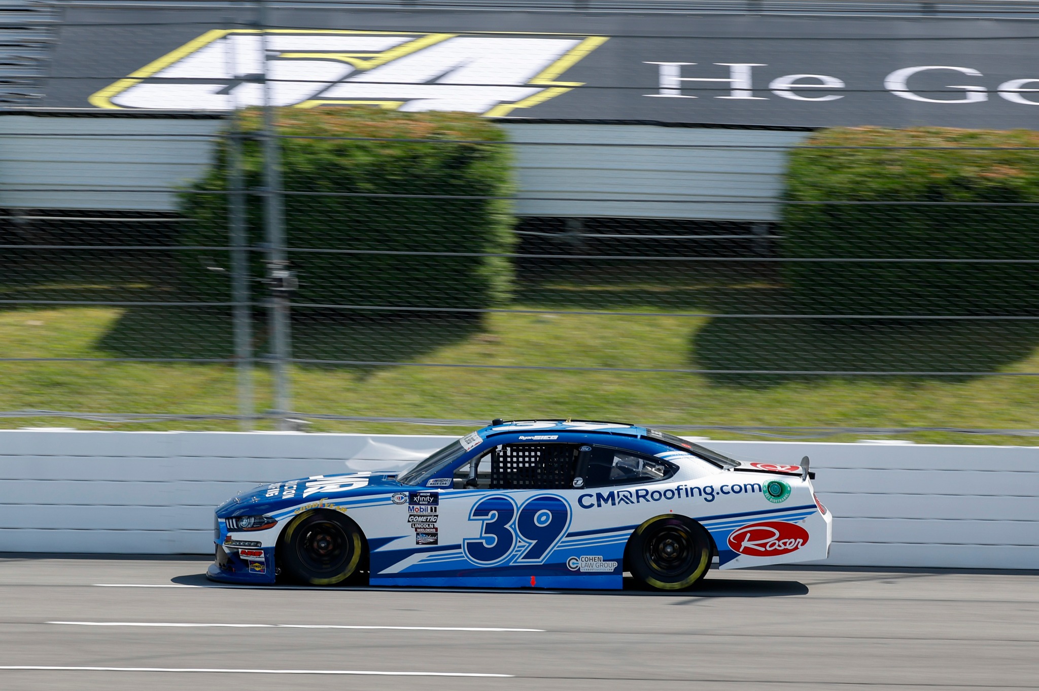 #39: Ryan Sieg, RSS Racing with Jeff Lefcourt, CMRroofing.com Ford Mustang