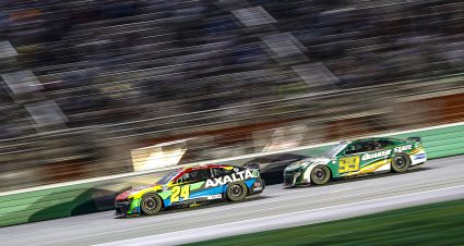 William Byron’s 2023 #24 Axalta Chevrolet paint scheme.