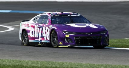 Alex Bowman’s 2023 #48 Ally Chevrolet paint scheme.