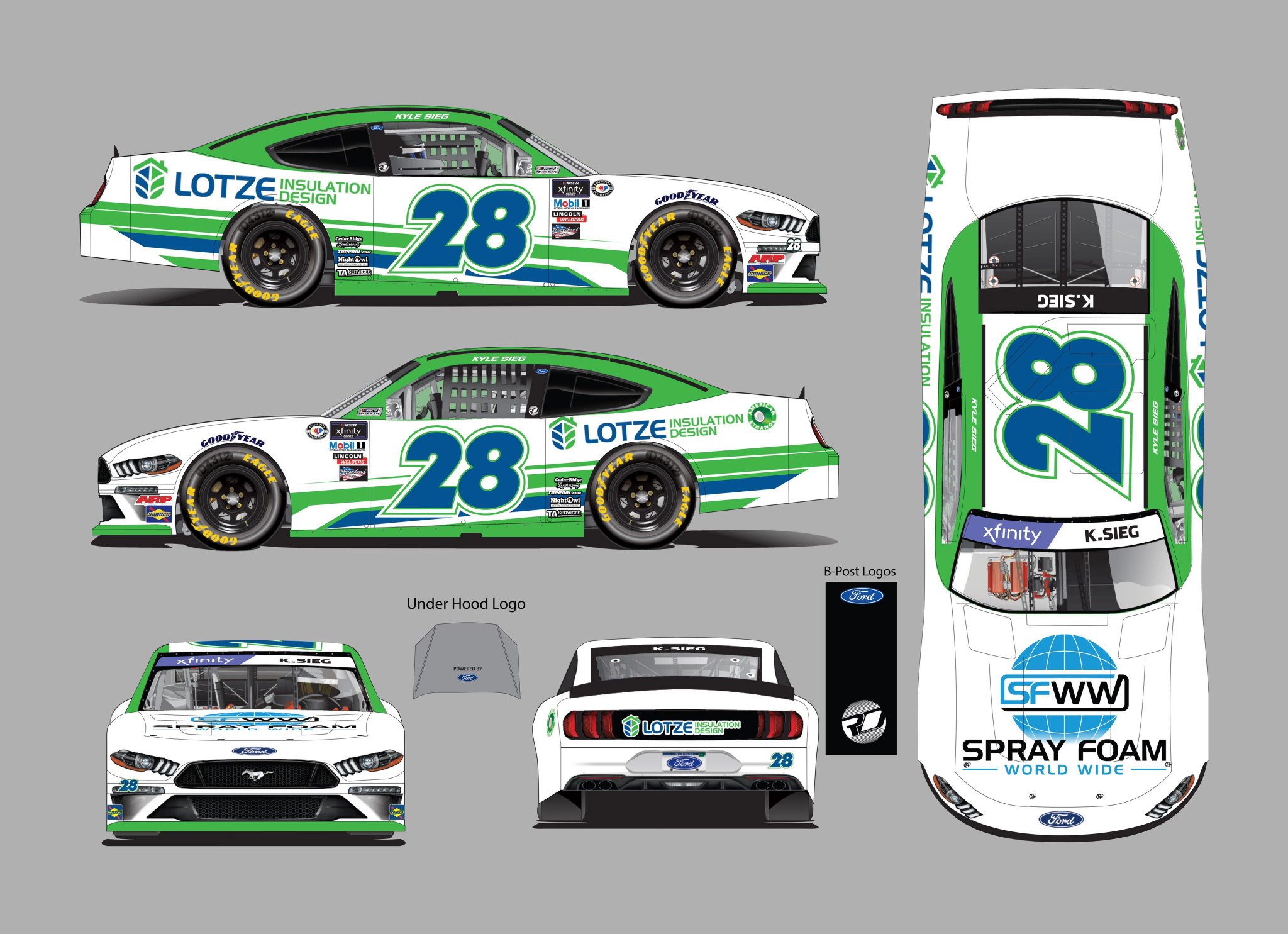 Kyle Sieg Watkins Glen Sceme
