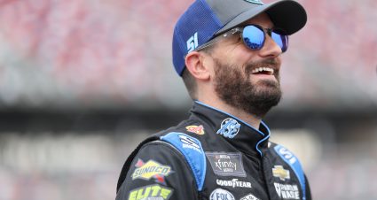 TALLADEGA, ALABAMA - APRIL 21: Jeremy Clements, driver of the #51 One Stop/All South Electric Chevrolet, looks on during qualifying for the NASCAR Xfinity Series Ag-Pro 300 at Talladega Superspeedway on April 21, 2023 in Talladega, Alabama. (Photo by James Gilbert/Getty Images) | Getty Images