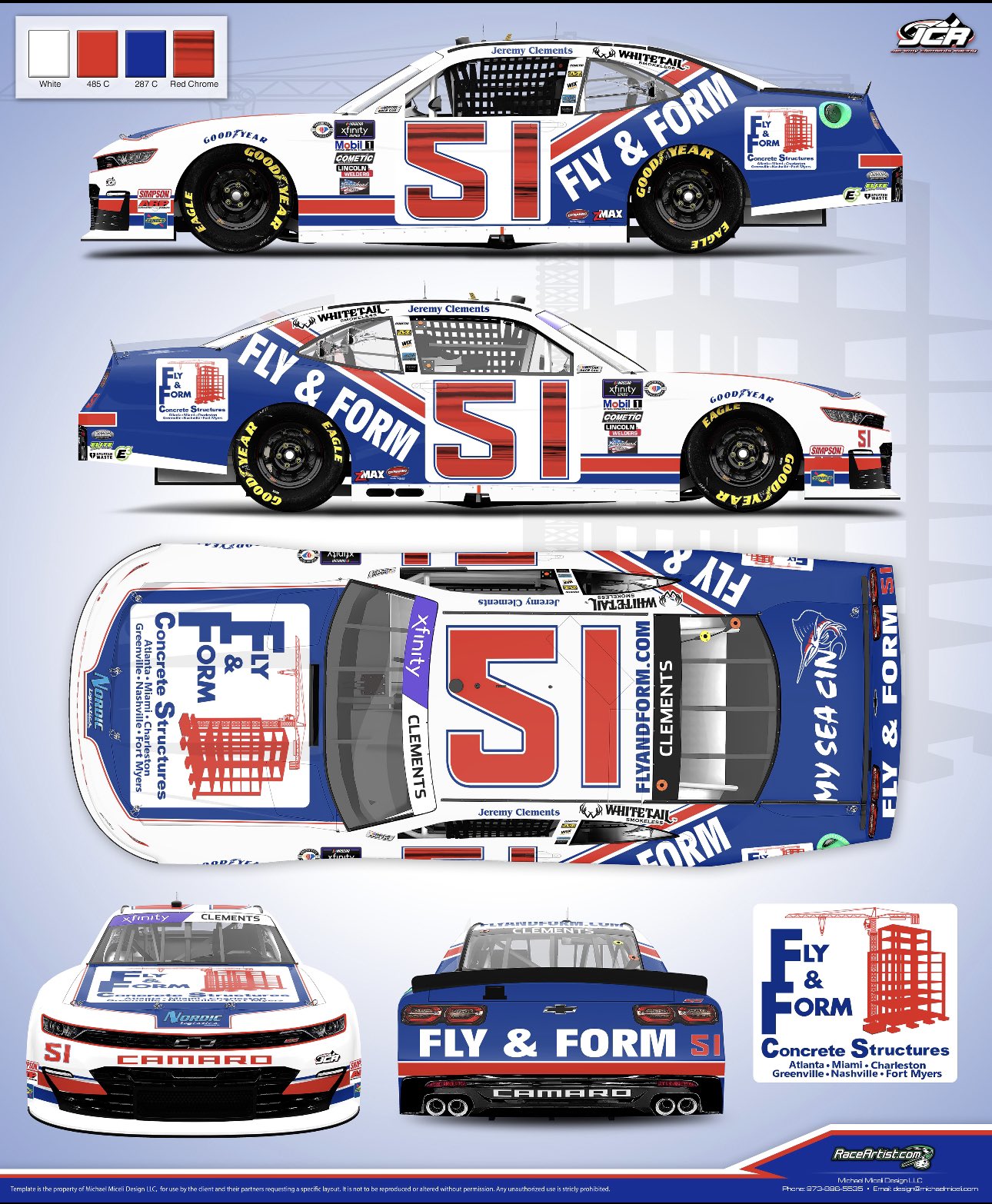 Jeremy Clements Daytona Scheme