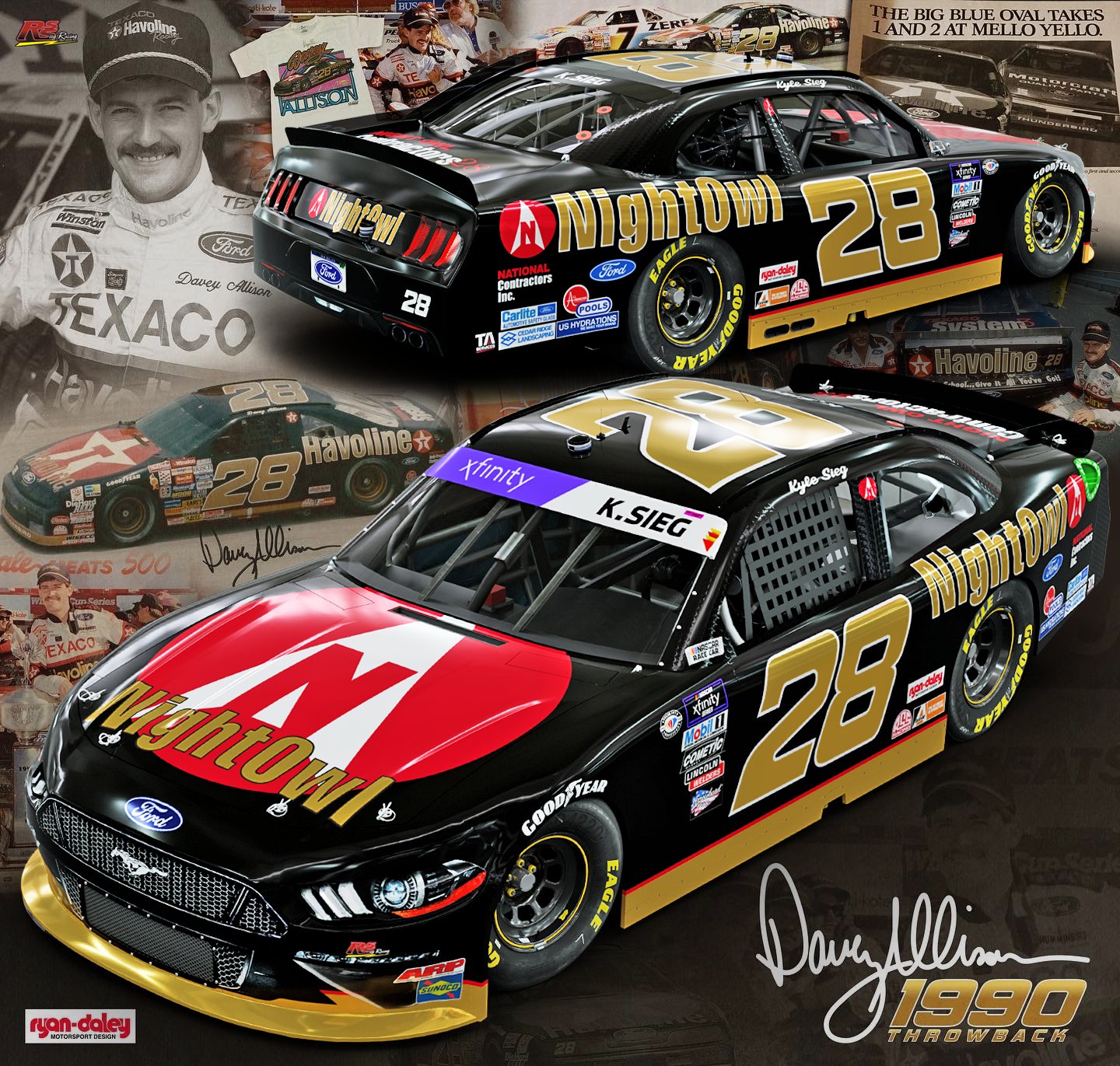 Kyle Sieg Daytona Scheme