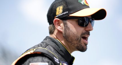 DAYTONA BEACH, FLORIDA - AUGUST 25: Josh Berry, driver of the #8 Bass Pro Shops/TRACKER Boats Chevrolet, waits on the grid during qualifying for the NASCAR Xfinity Series Wawa 250 powered by Coca-Cola at Daytona International Speedway on August 25, 2023 in Daytona Beach, Florida. (Photo by Sean Gardner/Getty Images) | Getty Images