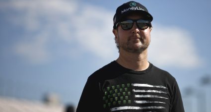 LAS VEGAS, NEVADA - OCTOBER 15: NASCAR driver Kurt Busch looks on during qualifying for the NASCAR Cup Series South Point 400  at Las Vegas Motor Speedway on October 15, 2022 in Las Vegas, Nevada. (Photo by Sean Gardner/Getty Images) | Getty Images