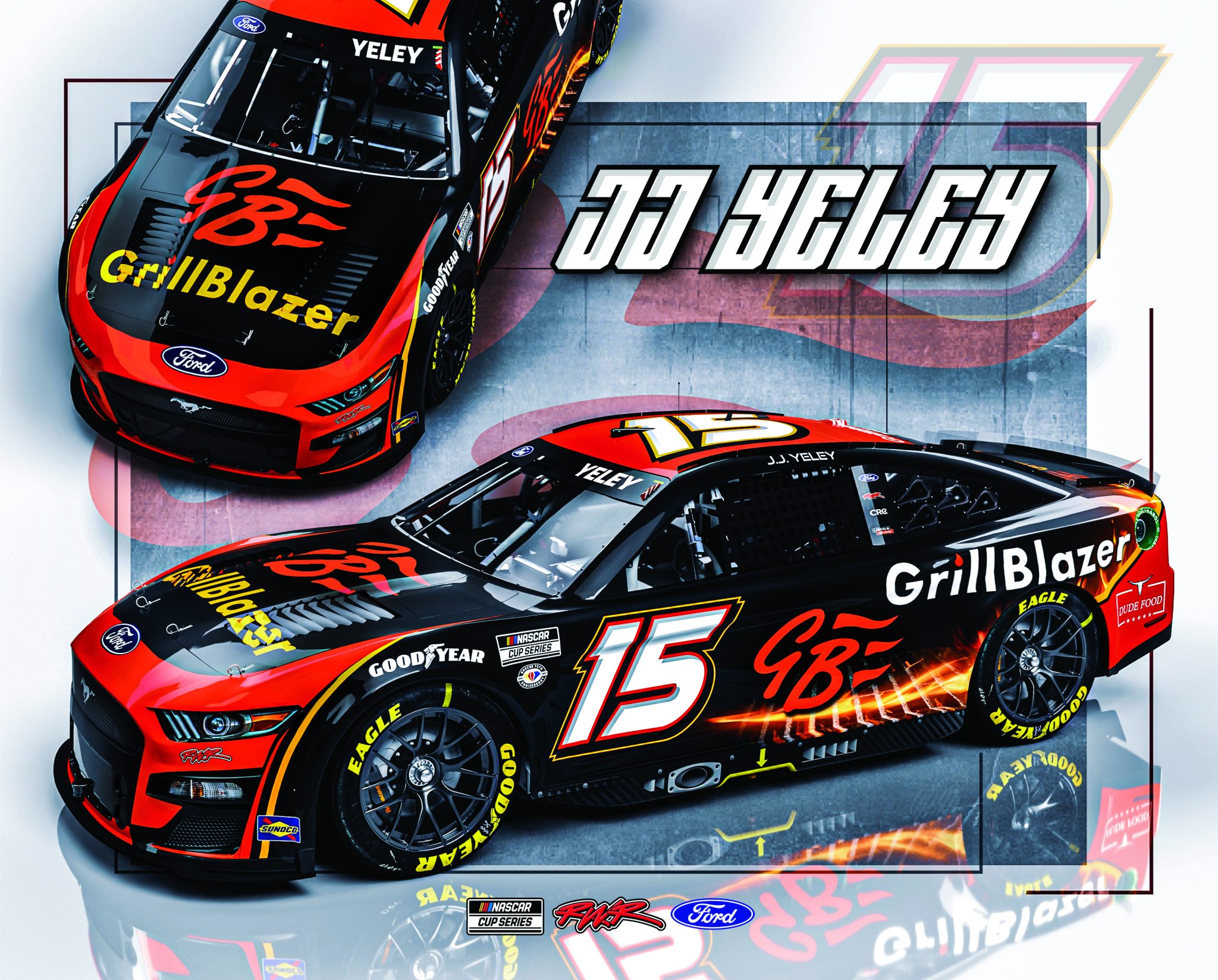 J.J. Yeley Michigan scheme