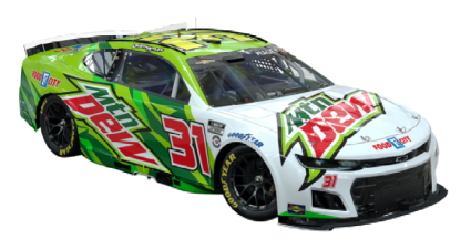 Justin Haley Mountain Dew