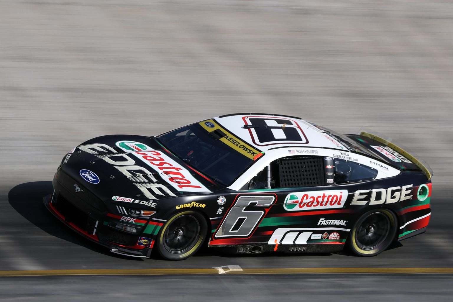 6 Roush Racing 2023 #6 Roush Fenway Keselowski paint schemes - Jayski's NASCAR Silly ...