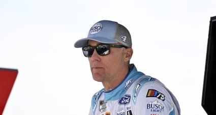 MADISON, ILLINOIS - JUNE 03: Kevin Harvick, driver of the #4 Busch Light Ford, waits on the grid during qualifying for the NASCAR Cup Series Enjoy Illinois 300 at WWT Raceway on June 03, 2023 in Madison, Illinois. (Photo by Jeff Curry/Getty Images) | Getty Images