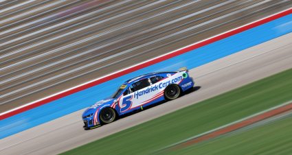 Kyle Larson’s 2023 #5 HendrickCars.com Chevrolet paint scheme.
