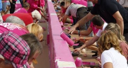 2023 Charlotte Paint Pit Wall Pink