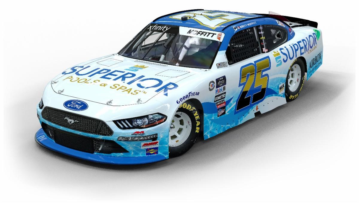 Brett Moffitt Charlotte Roval Scheme