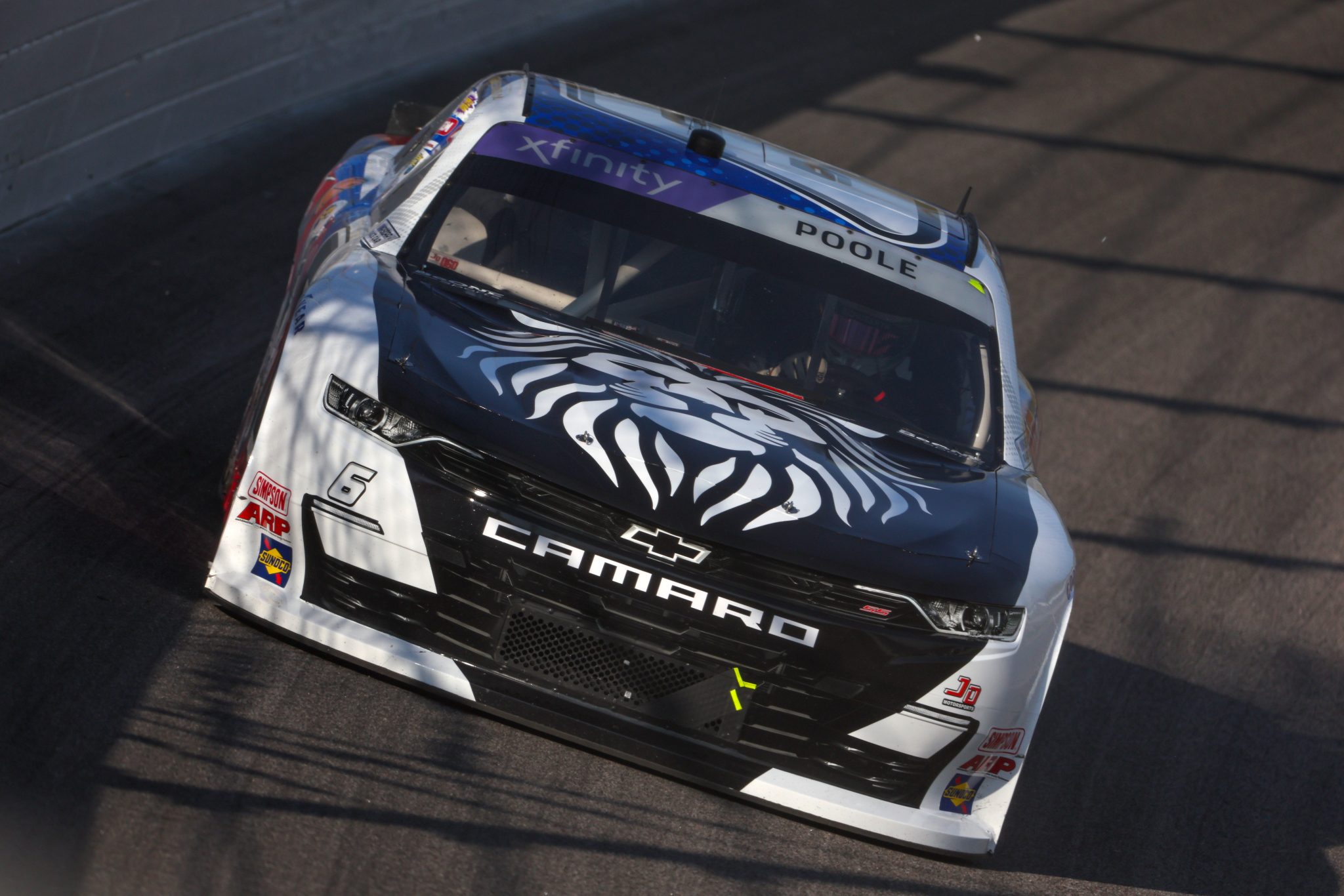 KANSAS CITY, KANSAS - SEPTEMBER 09: Brennan Poole, driver of the #6 BeOne Sports Chevrolet, drives during qualifying for the NASCAR Xfinity Series Kansas Lottery 300 at Kansas Speedway on September 09, 2023 in Kansas City, Kansas. (Photo by Jamie Squire/Getty Images) | Getty Images