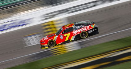 2023 NASCAR Xfinity Series #7 Justin Allgaier Chevrolet paint scheme at Kansas