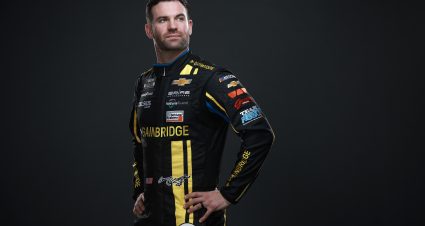CHARLOTTE, NORTH CAROLINA - JANUARY 17: NASCAR driver Corey LaJoie poses for a photo during the 2024 NASCAR Production Days at Charlotte Convention Center on January 17, 2024 in Charlotte, North Carolina. (Photo by Jared C. Tilton/Getty Images) | Getty Images