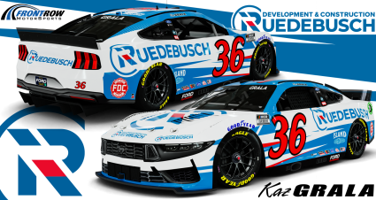 Kaz Grala Daytona 500 Scheme