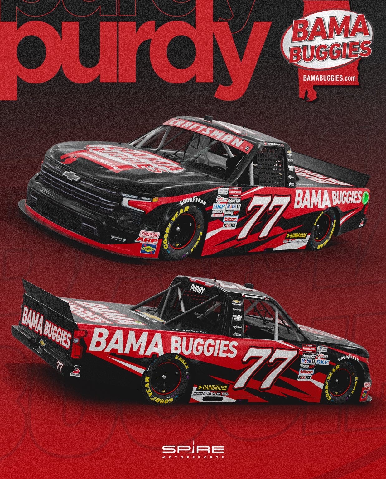 Chase Purdy Bama Buggies 2024