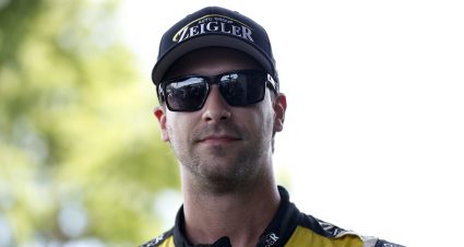 INDIANAPOLIS, INDIANA - AUGUST 13: Josh Bilicki, driver of the #78 Zeigler Auto Group Chevrolet, waits backstage during pre-race ceremonies prior to the NASCAR Cup Series Verizon 200 at the Brickyard at Indianapolis Motor Speedway on August 13, 2023 in Indianapolis, Indiana. (Photo by Sean Gardner/Getty Images) | Getty Images