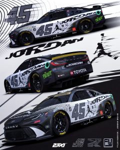 2024 NASCAR Cup Series #45 23XI Racing paint schemes - Jayski's NASCAR ...