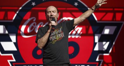 CONCORD, NORTH CAROLINA - MAY 29: Lee Greenwood performs onstage during pre-race ceremonies prior to the NASCAR Cup Series Coca-Cola 600 at Charlotte Motor Speedway on May 29, 2022 in Concord, North Carolina. (Photo by Jared C. Tilton/Getty Images) | Getty Images