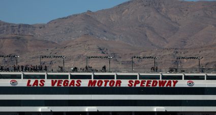 LAS VEGAS, NEVADA - OCTOBER 20: A general view of the grandstands during the NASCAR Cup Series South Point 400 at Las Vegas Motor Speedway on October 20, 2024 in Las Vegas, Nevada. (Photo by Meg Oliphant/Getty Images) | Getty Images