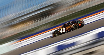 HOMESTEAD, FLORIDA - OCTOBER 26: Tyler Reddick, driver of the #45 The Beast Killer Sunrise Toyota, drives during practice for the the NASCAR Cup Series Straight Talk Wireless 400 at Homestead-Miami Speedway on October 26, 2024 in Homestead, Florida. (Photo by Sean Gardner/Getty Images) | Getty Images
