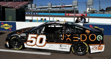 Jeb Burton’s 2024 #50 MoneyLion Toyota paint scheme.
