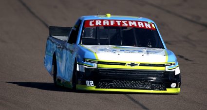 AVONDALE, ARIZONA - NOVEMBER 08: Nathan Byrd, driver of the #02 Sonesta Chevrolet, drives during qualifying for the NASCAR Craftsman Truck Series Championship Race at Phoenix Raceway on November 08, 2024 in Avondale, Arizona. (Photo by Sean Gardner/Getty Images) | Getty Images