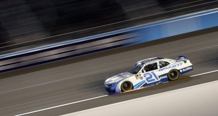 AVONDALE, ARIZONA - NOVEMBER 09: Austin Hill, driver of the #21 Bennett Transportation Chevrolet, drives during the NASCAR Xfinity Series Championship Race at Phoenix Raceway on November 09, 2024 in Avondale, Arizona. (Photo by Sean Gardner/Getty Images) | Getty Images