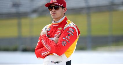 MARTINSVILLE, VIRGINIA - NOVEMBER 01: Sammy Smith, driver of the #8 Pilot Flying J Chevrolet, waits on the grid during practice for the NASCAR Xfinity Series National Debt Relief 250 at Martinsville Speedway on November 01, 2024 in Martinsville, Virginia. (Photo by Jonathan Bachman/Getty Images) | Getty Images