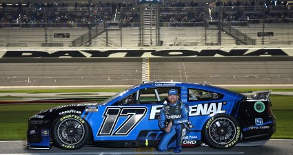 DAYTONA BEACH, FLORIDA - FEBRUARY 14: c17poses for a photo on the grid during qualifying for the NASCAR Cup Series Daytona 500 at Daytona International Speedway on February 14, 2024 in Daytona Beach, Florida. (Photo by Jared C. Tilton/Getty Images) | Getty Images