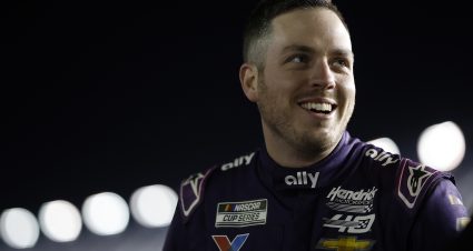 DAYTONA BEACH, FLORIDA - FEBRUARY 14: Alex Bowman, driver of the #48 Ally Chevrolet, looks on during qualifying for the NASCAR Cup Series Daytona 500 at Daytona International Speedway on February 14, 2024 in Daytona Beach, Florida. (Photo by James Gilbert/Getty Images) | Getty Images