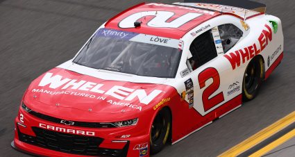 Jesse Love’s 2024 #2 Whelen Chevrolet paint scheme.