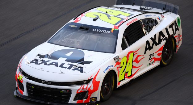 DAYTONA BEACH, FLORIDA - FEBRUARY 16: William Byron, driver of the #24 Axalta Chevrolet, drives during practice for the NASCAR Cup Series Daytona 500 at Daytona International Speedway on February 16, 2024 in Daytona Beach, Florida. (Photo by Jared C. Tilton/Getty Images) | Getty Images