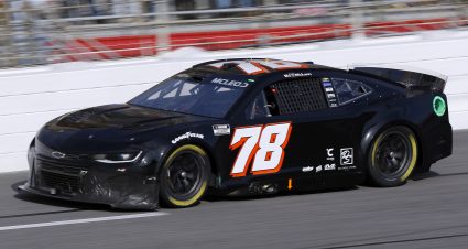 HAMPTON, GEORGIA - FEBRUARY 25: BJ McLeod, driver of the #78 Live Fast Motorsports Chevrolet, drives during the NASCAR Cup Series Ambetter Health 400 at Atlanta Motor Speedway on February 25, 2024 in Hampton, Georgia. (Photo by Todd Kirkland/Getty Images) | Getty Images