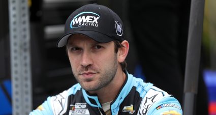 LOS ANGELES, CALIFORNIA - FEBRUARY 03: Daniel Suarez, driver of the #99 Worldwide Express Chevrolet, waits to practice for the NASCAR Cup Series Busch Light Clash at The Coliseum at Los Angeles Memorial Coliseum on February 03, 2024 in Los Angeles, California. (Photo by Meg Oliphant/Getty Images) | Getty Images
