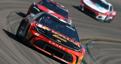 AVONDALE, ARIZONA - MARCH 10: Erik Jones, driver of the #43 Family Dollar Toyota, drives during the NASCAR Cup Series Shriners Children's 500 at Phoenix Raceway on March 10, 2024 in Avondale, Arizona. (Photo by Meg Oliphant/Getty Images) | Getty Images