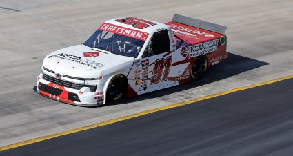 Zane Smith’s 2024 #91 Instacoat Premium Products Chevrolet paint scheme.
