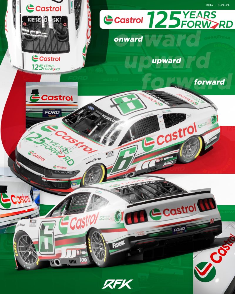 2024 NASCAR Cup Series #6 RFK Racing paint scheme - Jayski's NASCAR ...