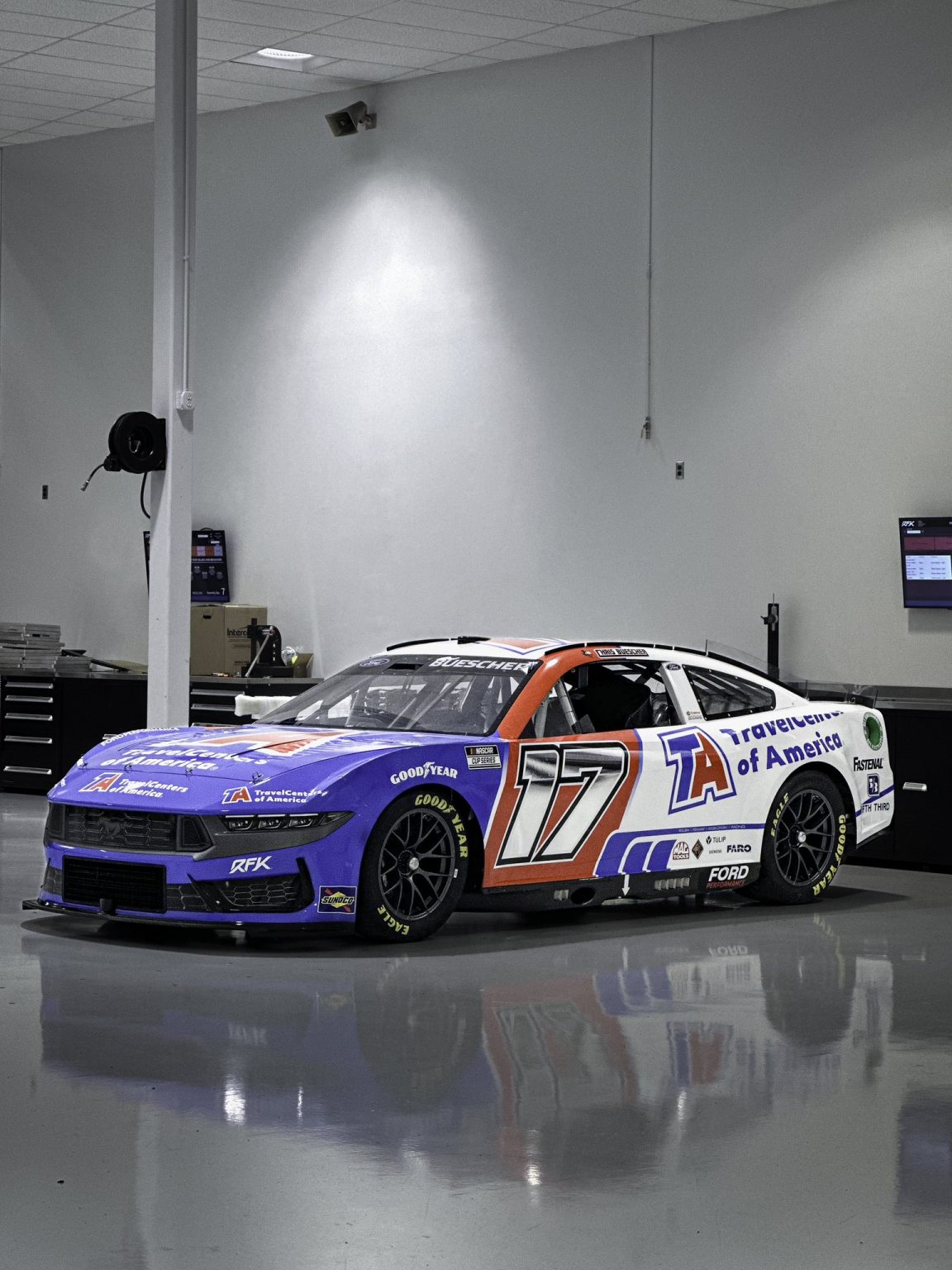 2024 NASCAR Cup Series #17 RFK Racing paint scheme - Jayski's NASCAR ...