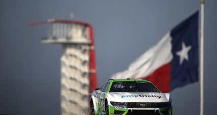 AUSTIN, TEXAS - MARCH 23: Timmy Hill, driver of the #66 Amptricity Ford, drives during practice for the NASCAR Cup Series  EchoPark Automotive Grand Prix at Circuit of The Americas on March 23, 2024 in Austin, Texas. (Photo by Sean Gardner/Getty Images) | Getty Images