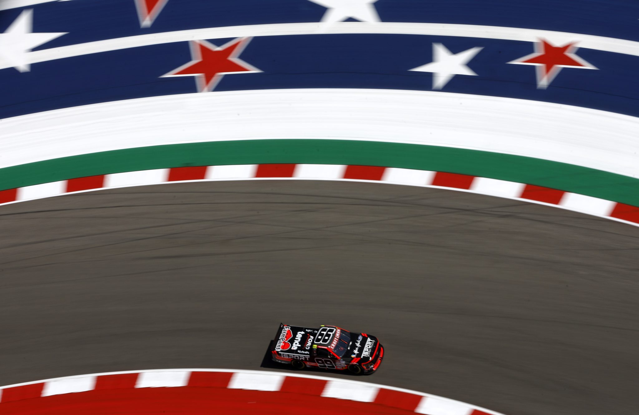 AUSTIN, TEXAS - MARCH 22: Ben Rhodes, driver of the #99 TSPORT Trucks Ford, drives during practice for the NASCAR Craftsman Truck Series XPEL 225 at Circuit of The Americas on March 22, 2024 in Austin, Texas. (Photo by Sean Gardner/Getty Images) | Getty Images