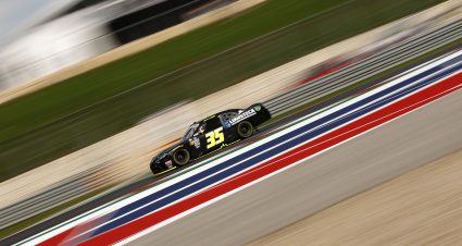 AUSTIN, TEXAS - MARCH 23: Alex Labbe, driver of the #35 Toyota, drives during the NASCAR Xfinity Series Focused Health 250 at Circuit of The Americas on March 23, 2024 in Austin, Texas. (Photo by Sean Gardner/Getty Images) | Getty Images