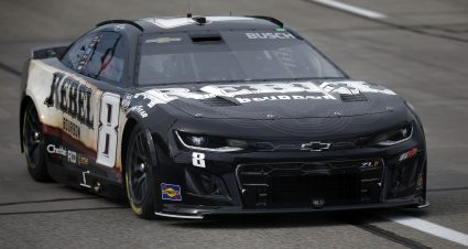 RICHMOND, VIRGINIA - MARCH 30: Kyle Busch, driver of the #8 Rebel Bourbon Chevrolet, drives during practice for the NASCAR Cup Series Toyota Owners 400 at Richmond Raceway on March 30, 2024 in Richmond, Virginia. (Photo by Alex Slitz/Getty Images) | Getty Images