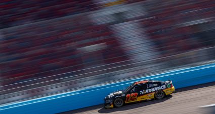 Ryan Blaney’s 2024 #12 Advance Auto Parts Ford paint scheme.