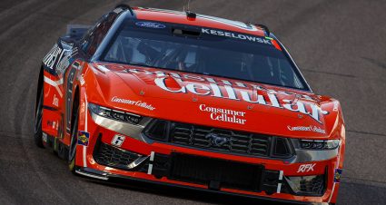 AVONDALE, ARIZONA - MARCH 08: Brad Keselowski, driver of the #6 Consumer Cellular Ford, drives during practice for the NASCAR Cup Series Shriners Children's 500 at Phoenix Raceway on March 08, 2024 in Avondale, Arizona. (Photo by Chris Graythen/Getty Images) | Getty Images
