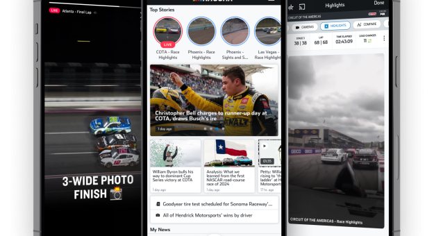 Visit NASCAR and WSC Sports elevate fan experience with in-app stories launch page